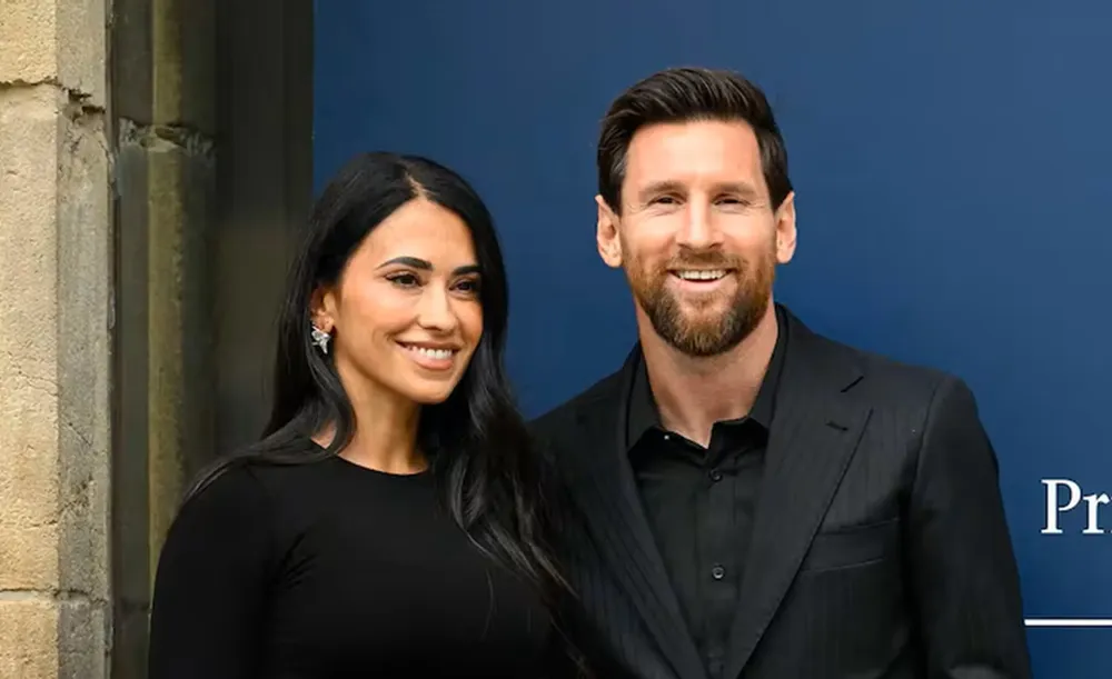 Messi y anto
