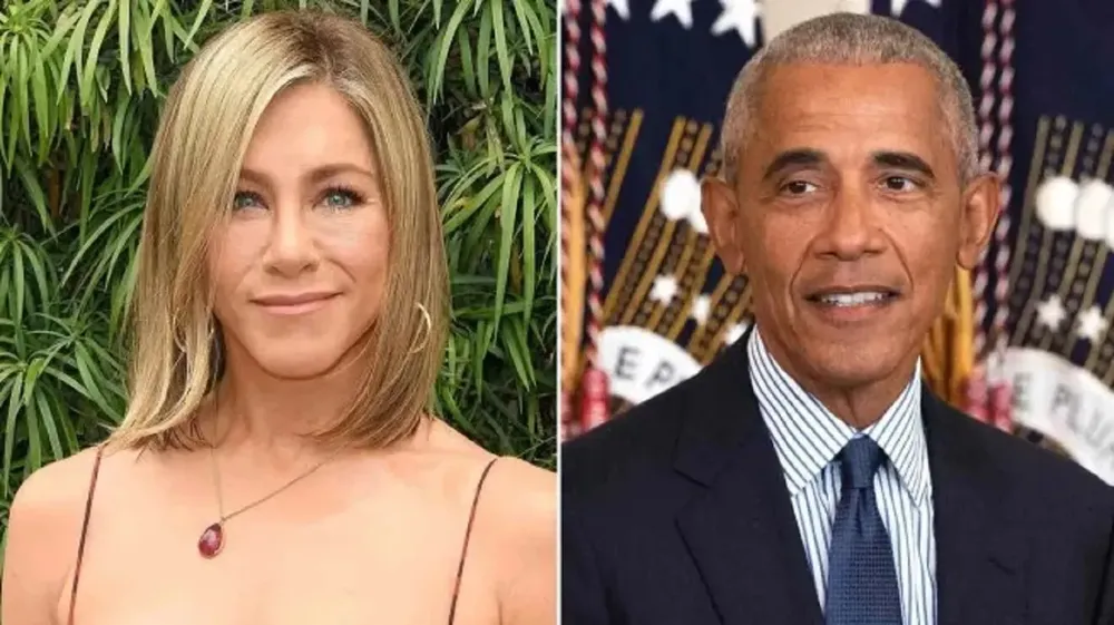Jenifer Aniston Barack Obama